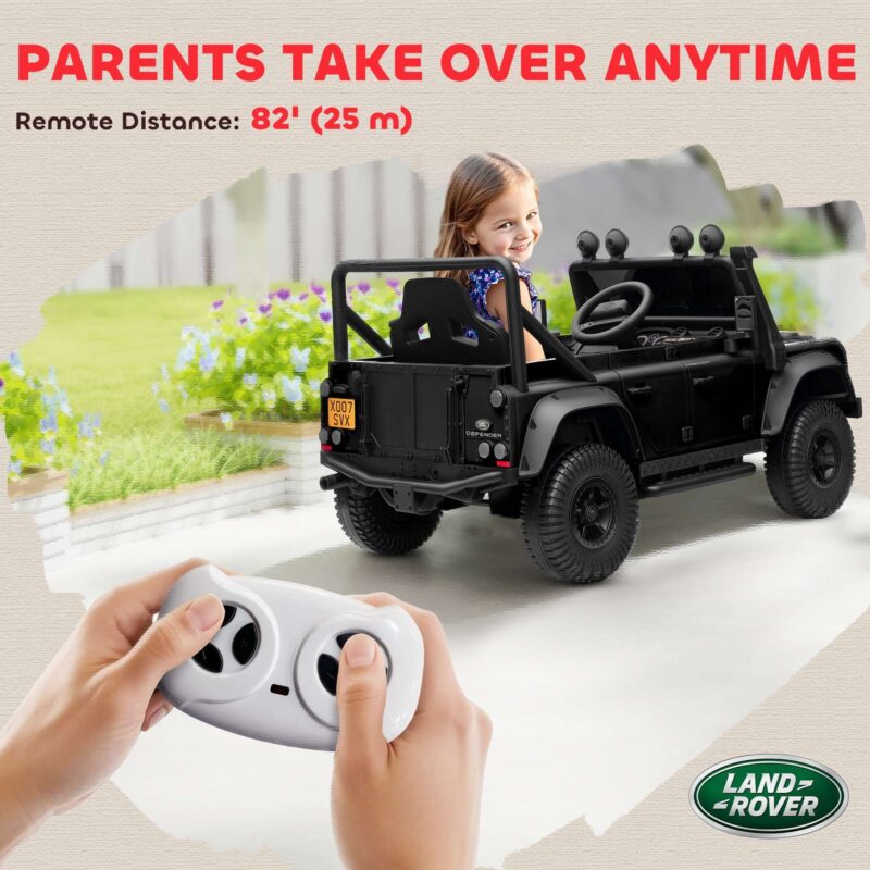 12V Battery Land Rover Power Wheels 3 Speeds Ride On Truck - Image 6
