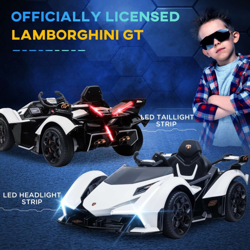12V Lamborghini Power Wheels with Remote Control - Image 3