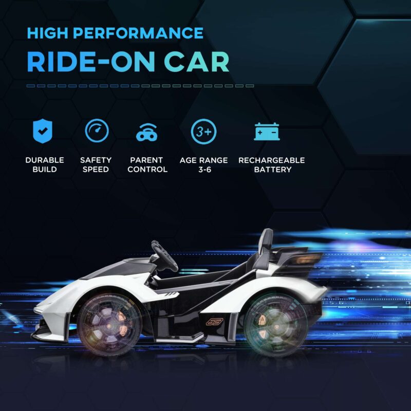 12V Lamborghini Power Wheels with Remote Control - Image 5