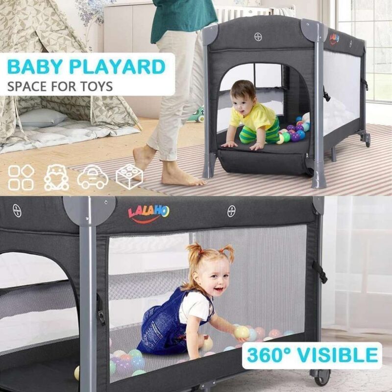 3 in 1 Bedside Infant Sleeper Portable Baby Bassinet - Image 5