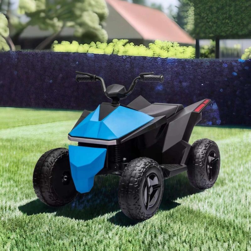 Blue 12v ATV Ride on Car for 3-8 years old Kids