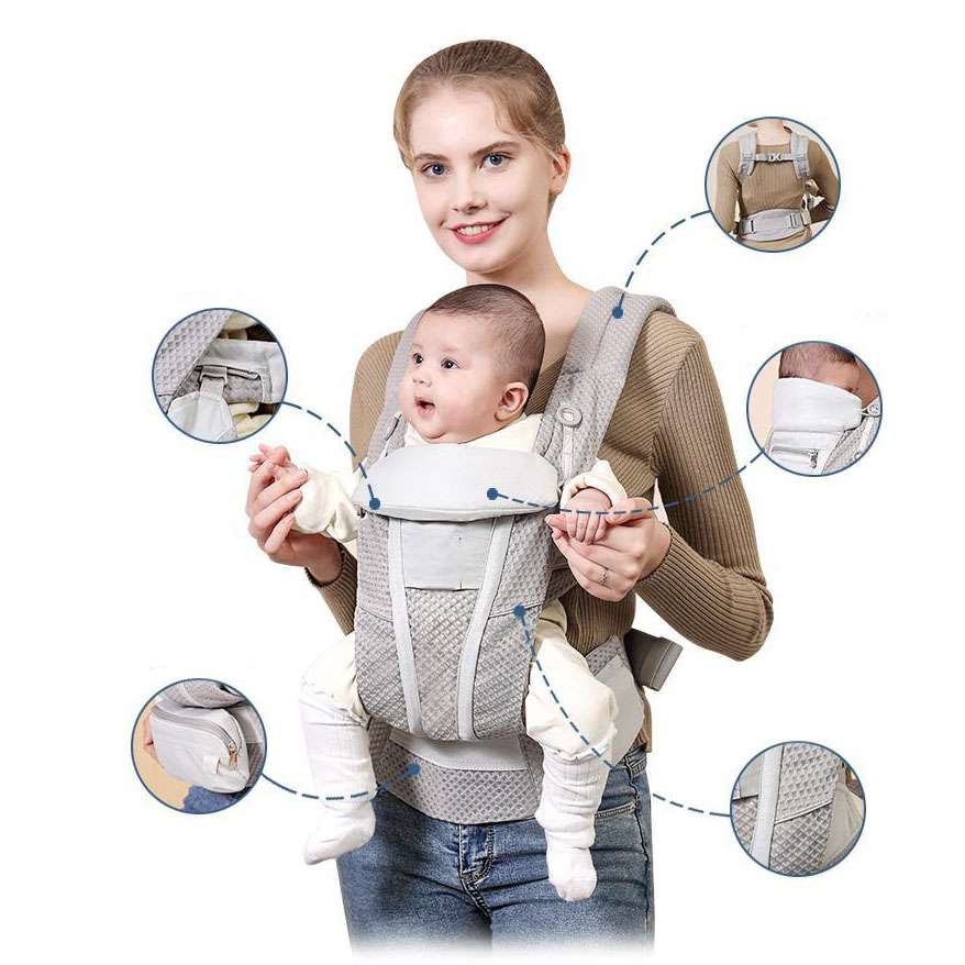 Ergonomic Baby Hip Carrier to Toddler with Enhanced Support - Image 6