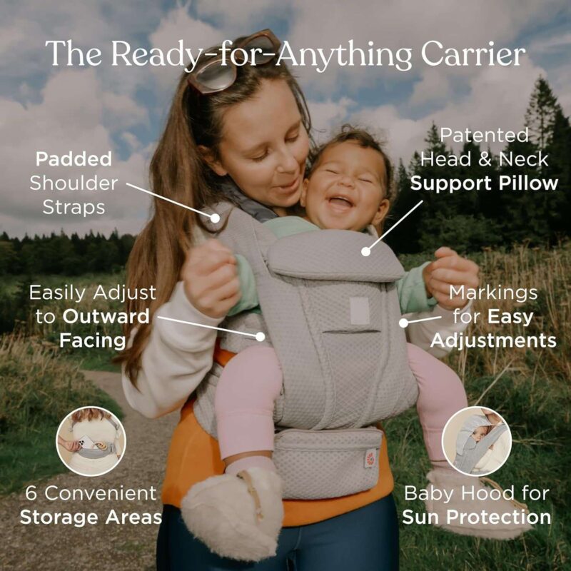 Ergobaby Baby Hip Carrier to Toddler with Enhanced Support - Image 2