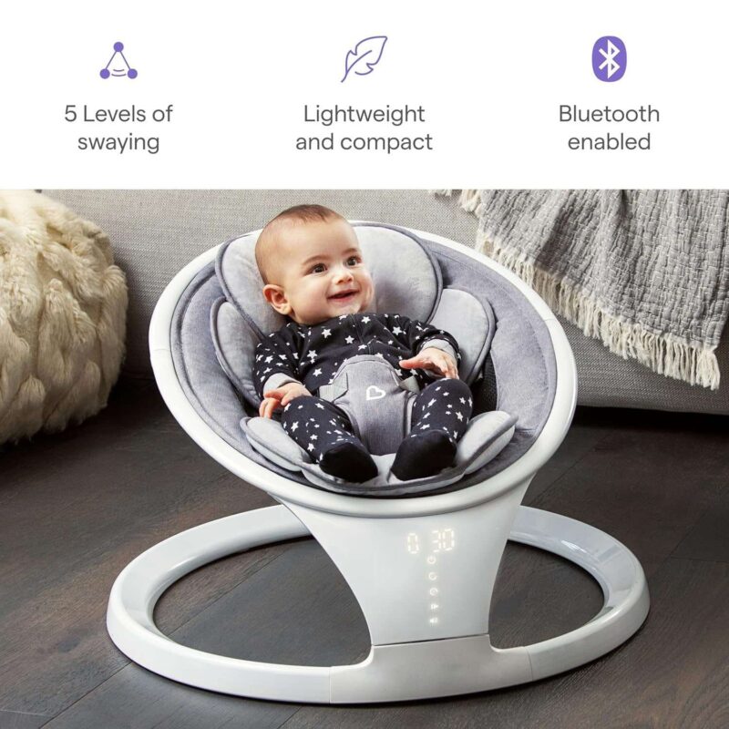 Portable and Lightweight Newborn Electric Swing for Babies - Image 5
