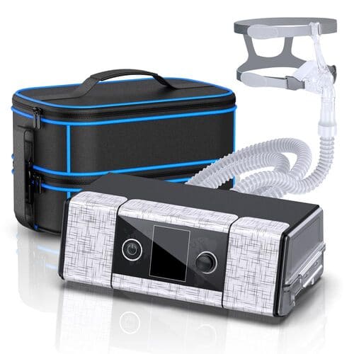 LCD Screen Auto CPAP Machine for Sale Sleep Apnea Ventilator with Hose (1)