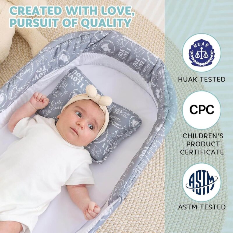 Alternative view of Portable Baby Sleep Pod For Newborn Travel Infant Sleeper