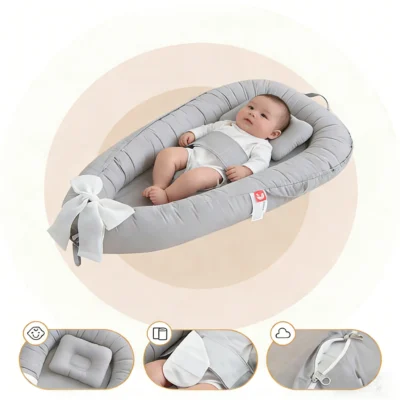 Portable Foldable Winged Newborn Baby Nest