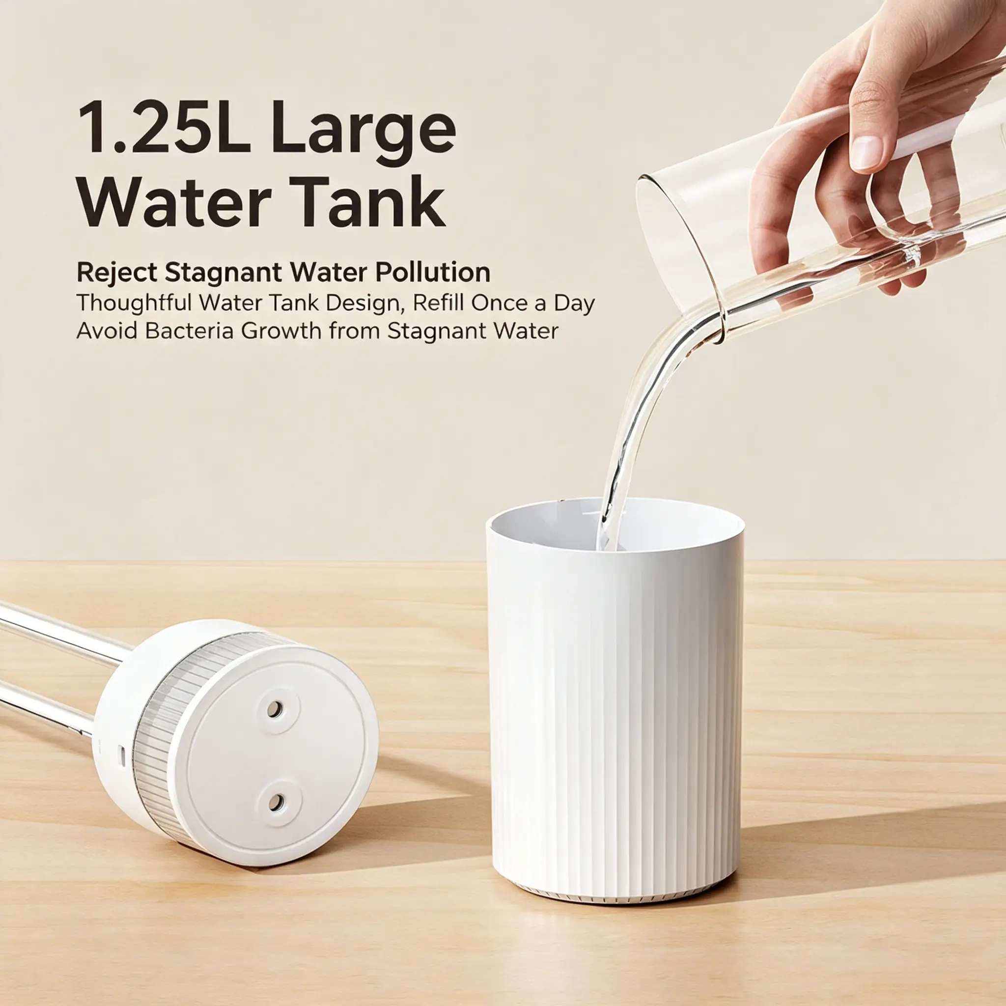 Dual Nozzle Air Purifier and Humidifier with Night Light - Image 8