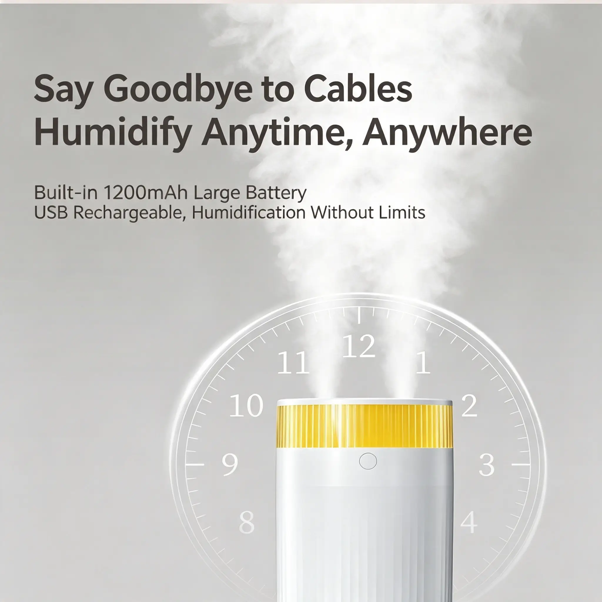 Dual Nozzle Air Purifier and Humidifier with Night Light - Image 10
