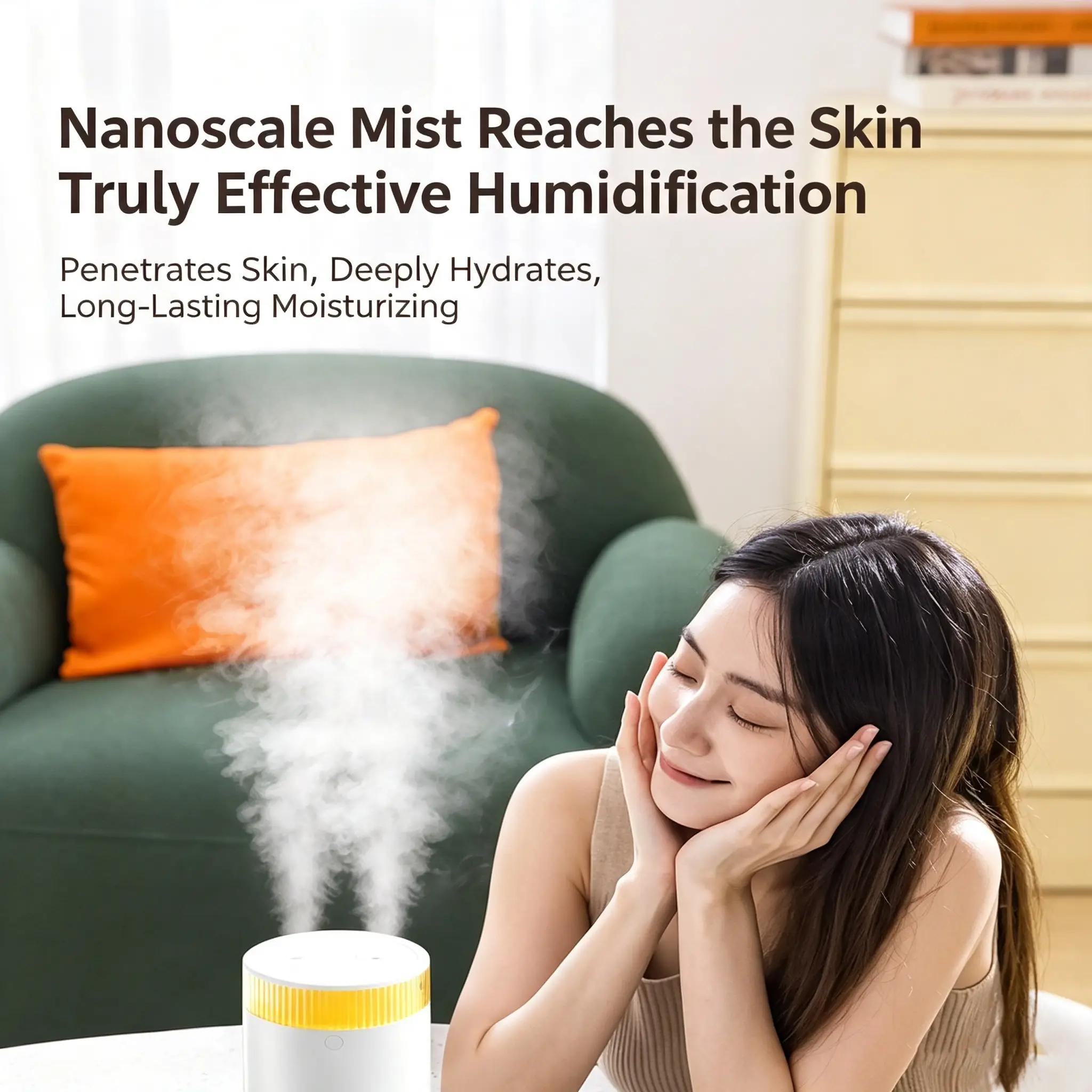 Dual Nozzle Air Purifier and Humidifier with Night Light - Image 11