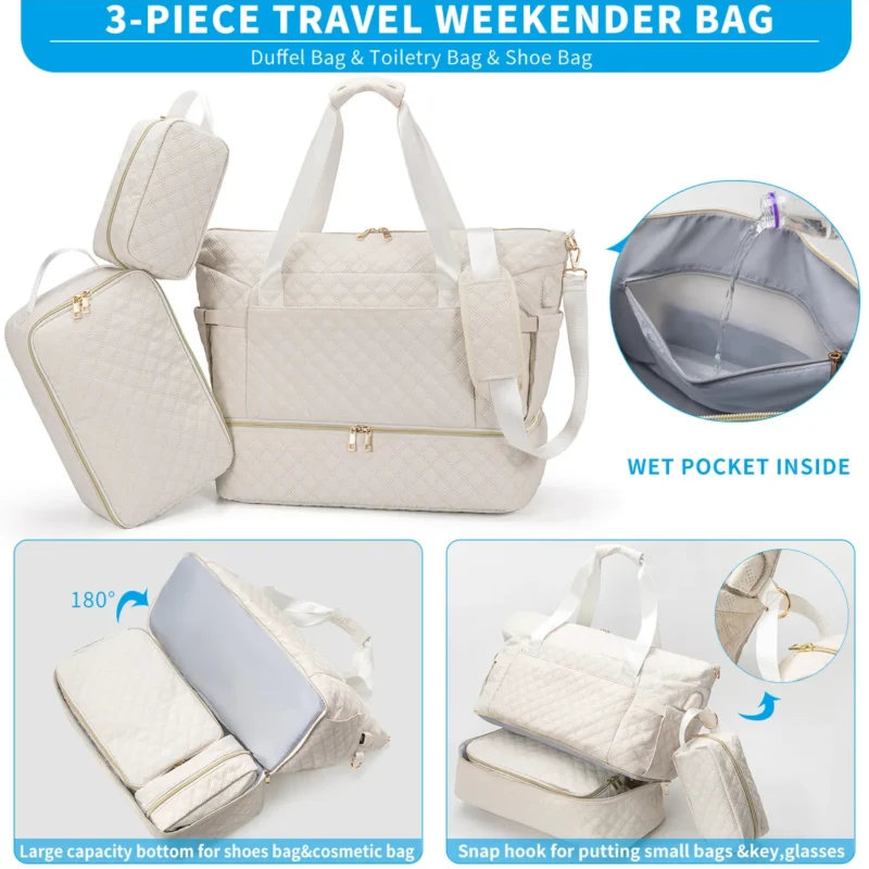 Large Diaper Bag Set New Mom On the Go Bundle - Image 13