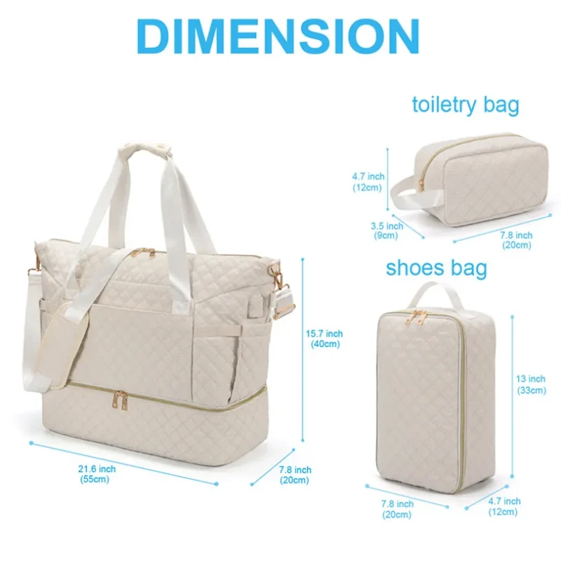 Large Diaper Bag Set New Mom On the Go Bundle - Image 15