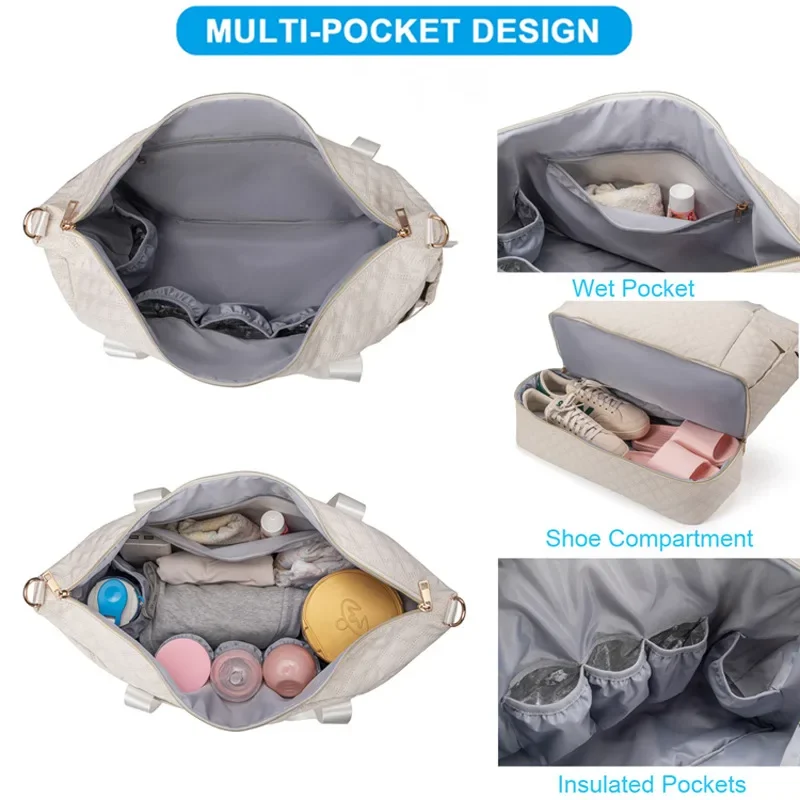 Large Diaper Bag Set New Mom On the Go Bundle - Image 16