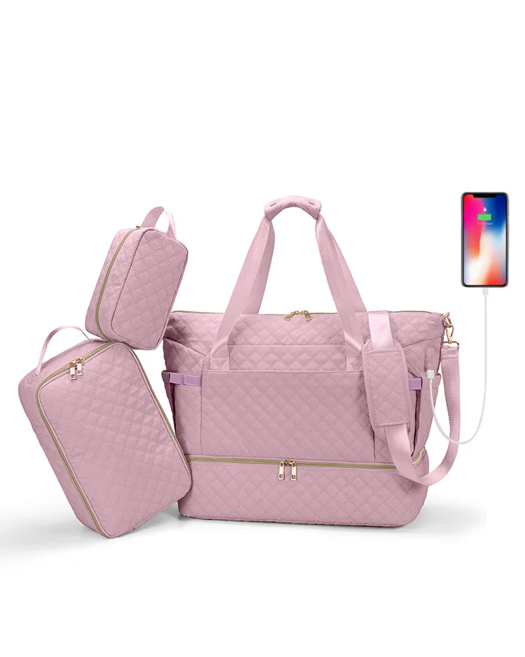 Large Diaper Bag Set New Mom On the Go Bundle