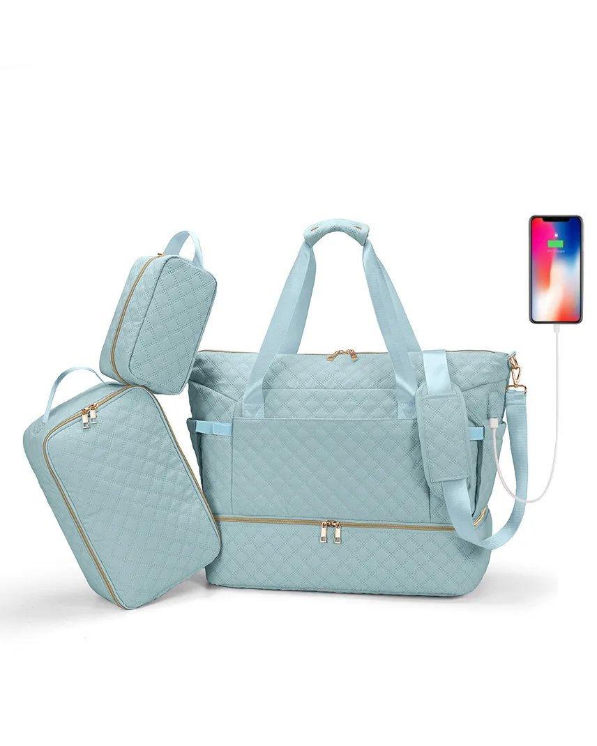 Large Diaper Bag Set New Mom On the Go Bundle - Image 2