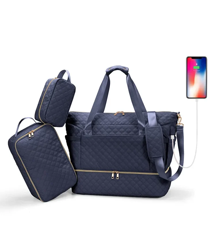 Large Diaper Bag Set New Mom On the Go Bundle - Image 3