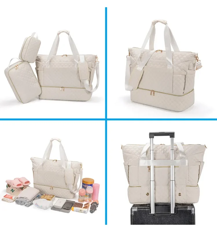 Large Diaper Bag Set New Mom On the Go Bundle - Image 12